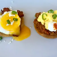 Mini low carb breakfast tostadas|lindsay robesonさん