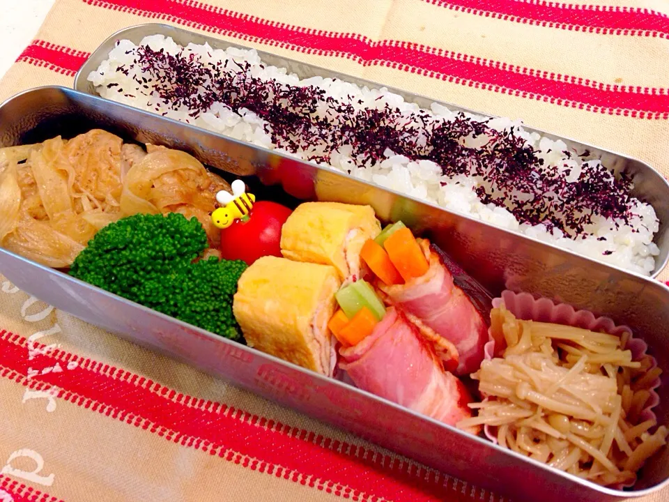 Snapdishの料理写真:旦那さんお弁当|みきさん