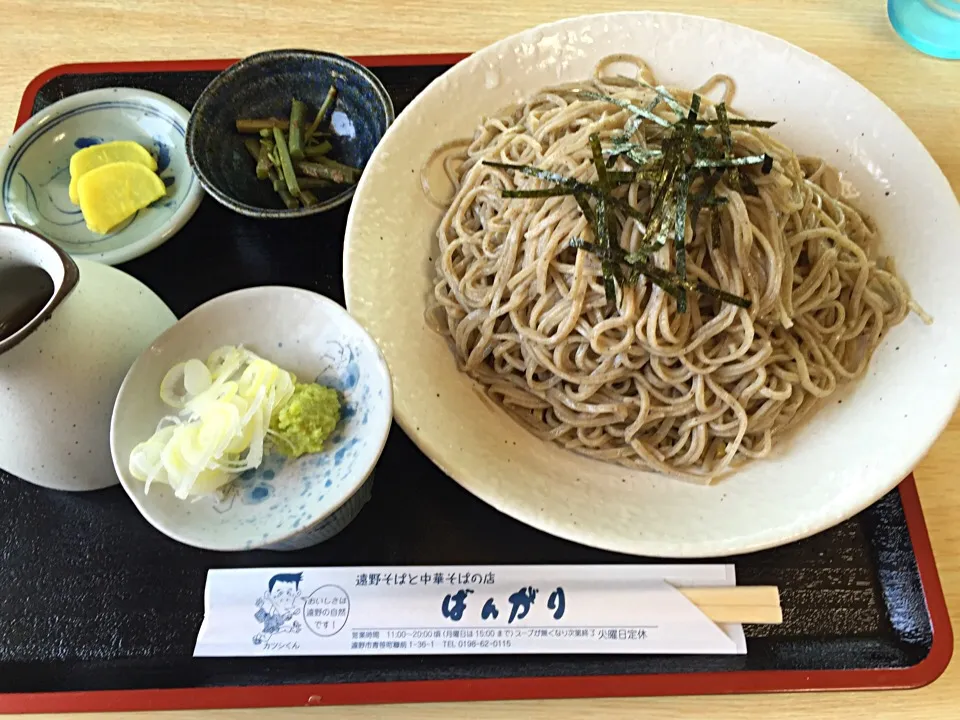 ざる蕎麦大盛り|るっくさん