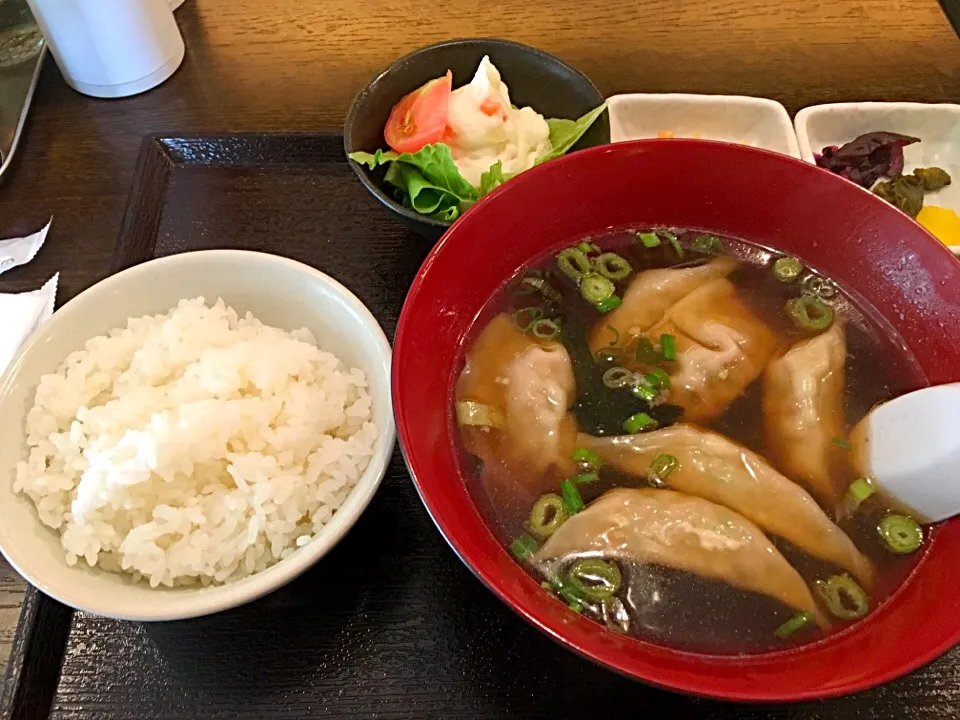 スープ餃子定食|chan mitsuさん