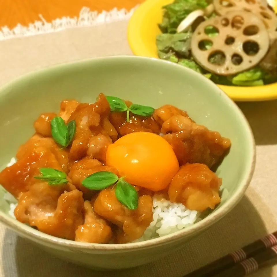 Snapdishの料理写真:てりたま丼！|もなかさん