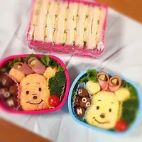 Snapdishの料理写真:初キャラ弁😊
顔が長くなりましたが…初めてにしてわうまく出来ました✨|しーちゃんさん