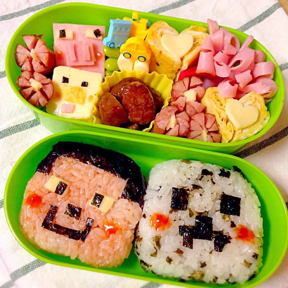 Snapdishの料理写真:マイクラ弁当|おさつさん