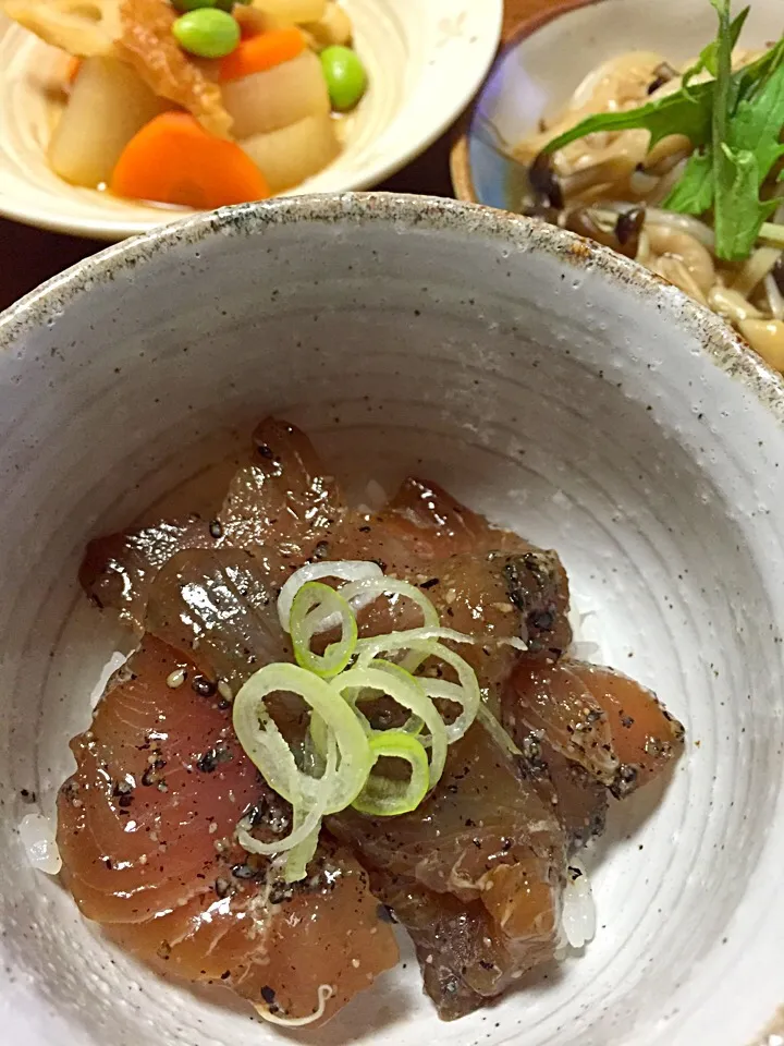 マグロ漬け丼|いちこさん