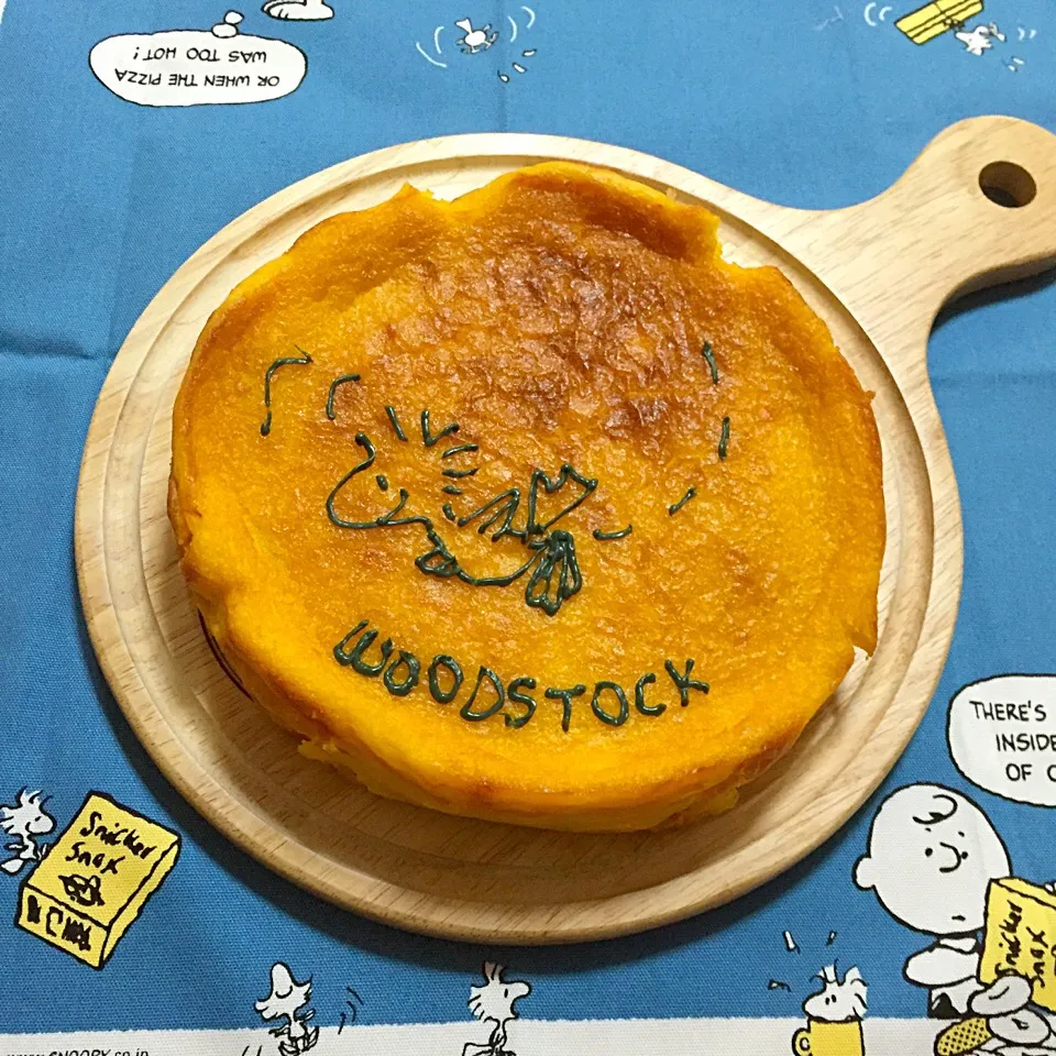 Snapdishの料理写真:かぼちゃプリンケーキ|namimoさん