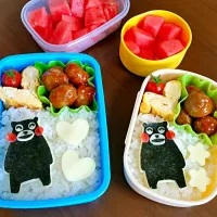 くまモンのお弁当|もこのすけさん