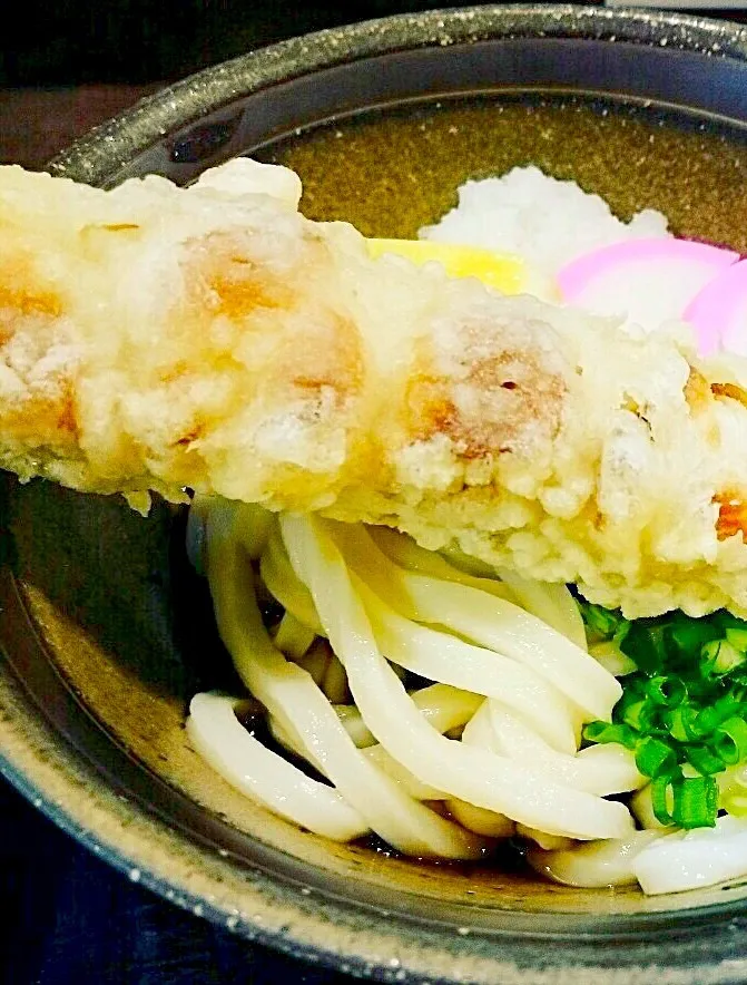 朝は、冷し竹輪天うどん  今日も暑くなりそう>_<|zeroweb_bossさん