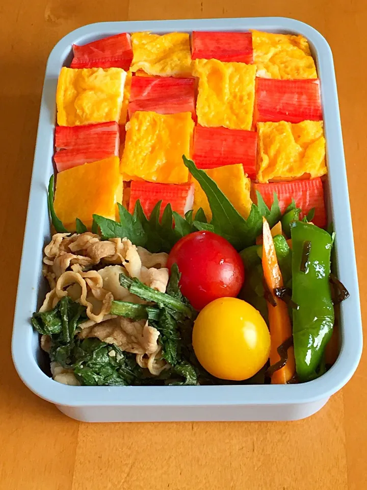 カニ玉ちらし弁当(*^^*)|sachiさん