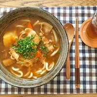 Snapdishの料理写真:カレーうどん|Ayumi Tさん