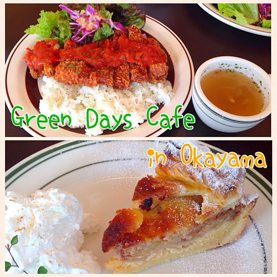 Green Days Cafe in Okayama|たにもこさん