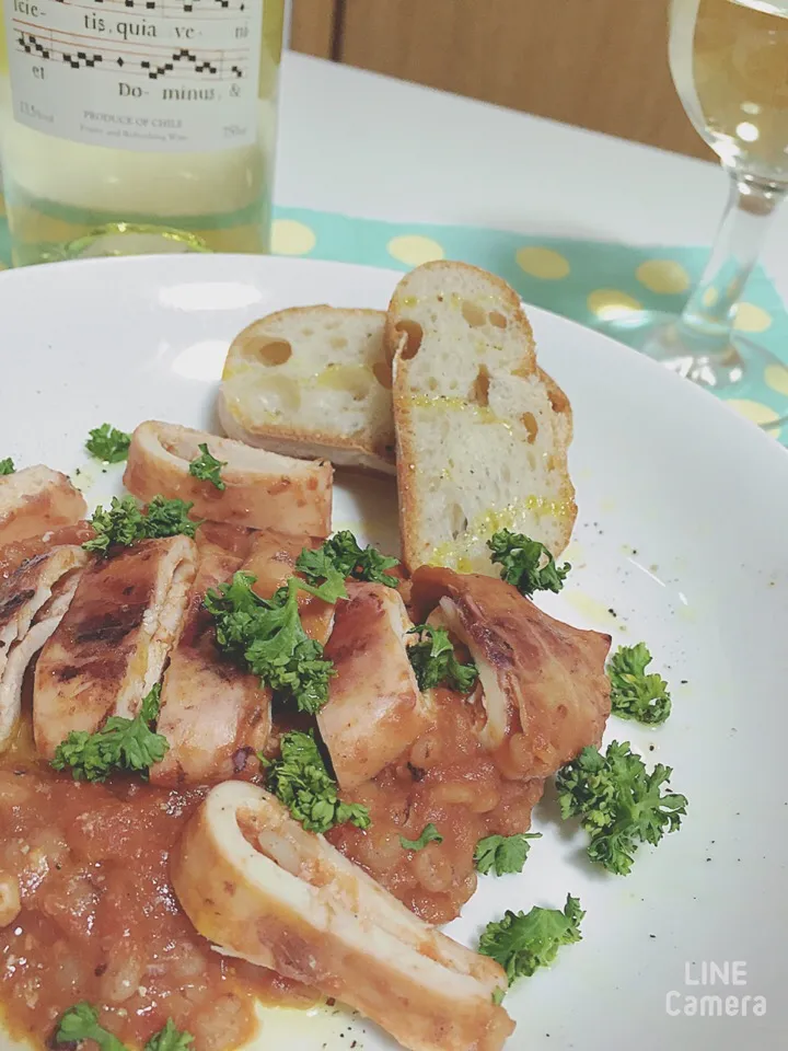 「イカのトマト煮込みセート風」風|あゆみさん