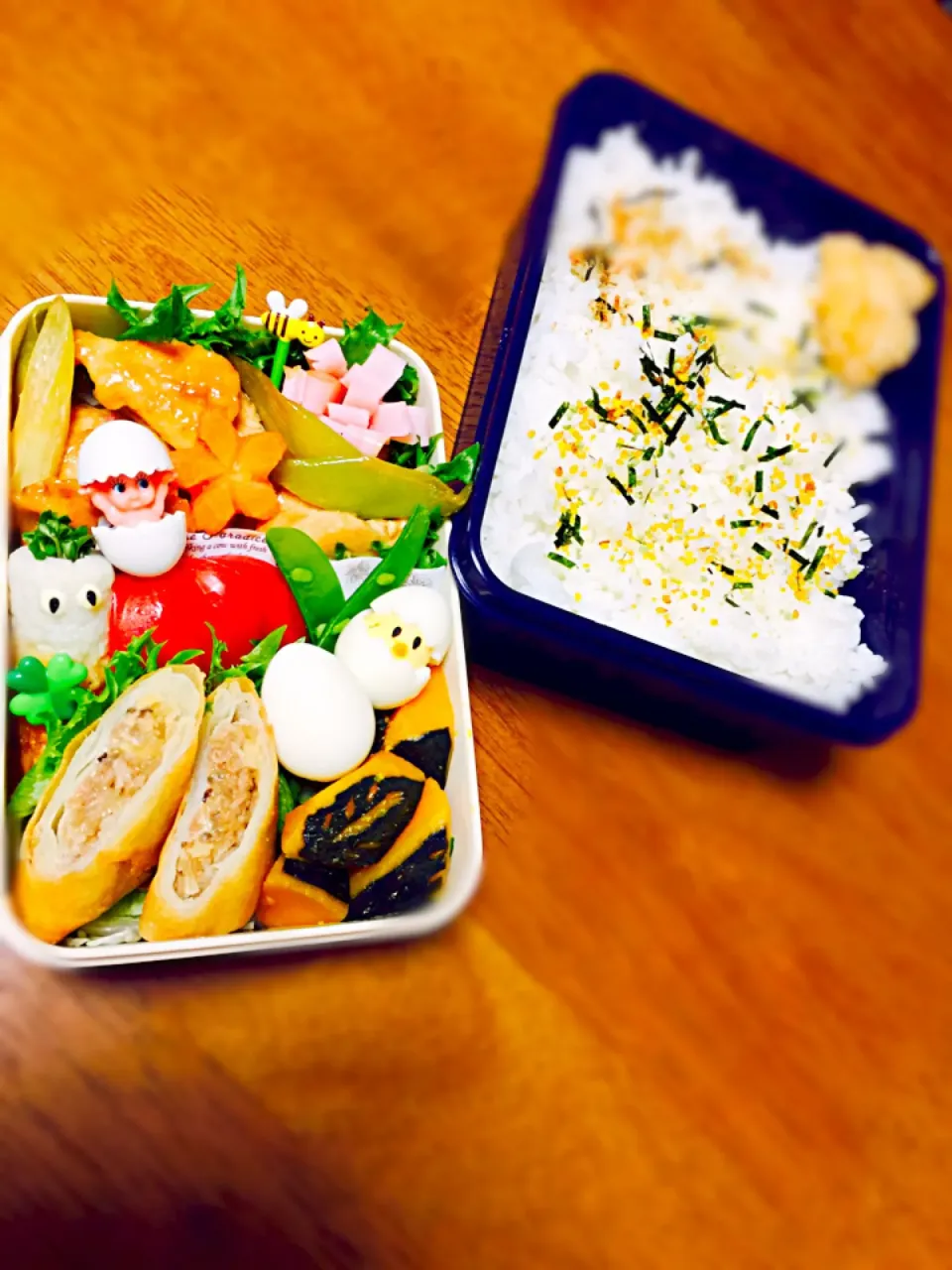 Snapdishの料理写真:5月25日(水)のお弁当⸝⸝⸝⸝◟̆◞̆♡|sarusanさん