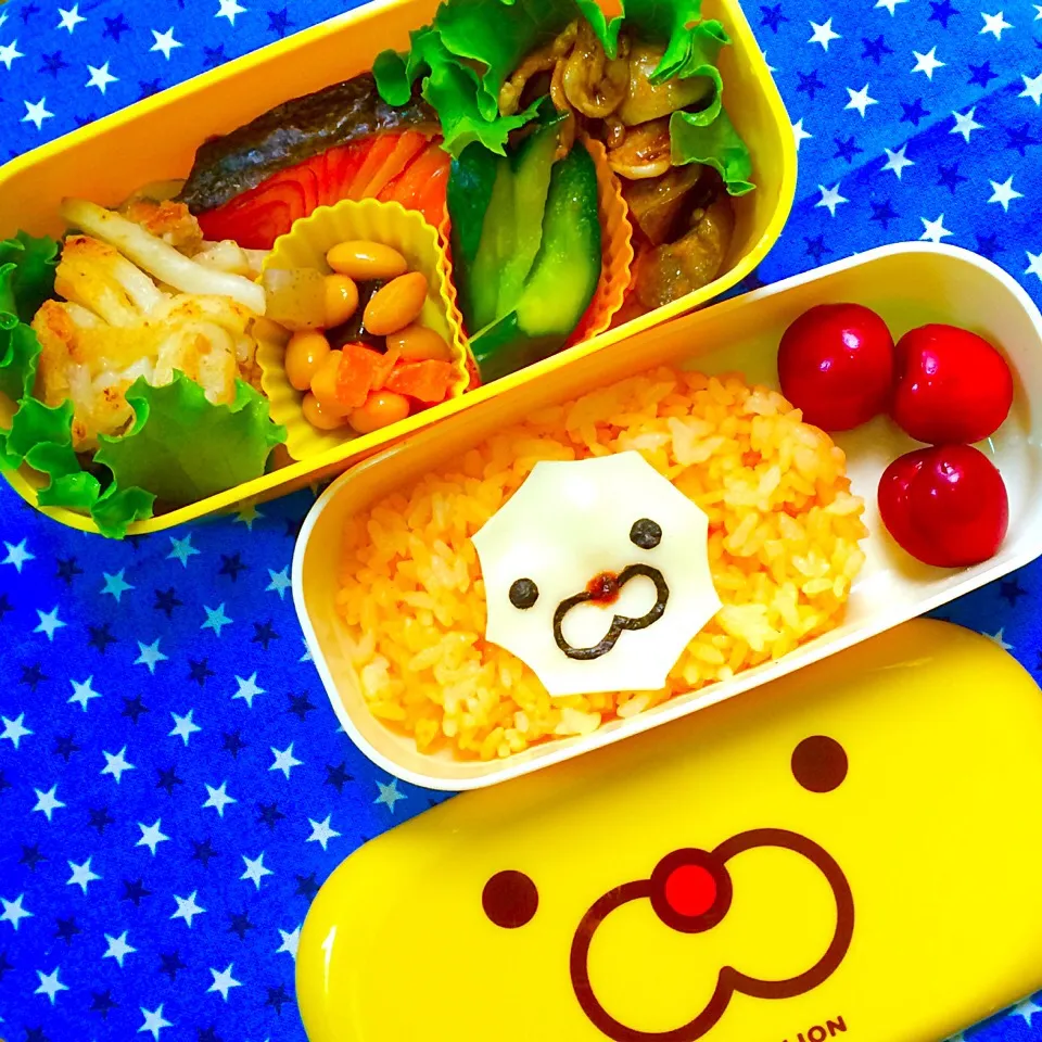 長男 幼稚園 お弁当☆|ひかりさん