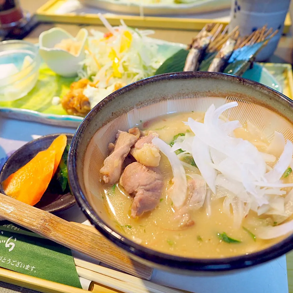 妻地鶏冷汁定食|hiroshixさん