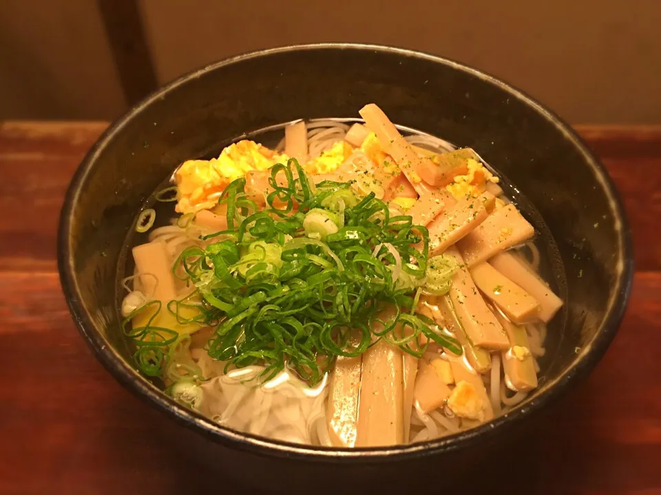 Snapdishの料理写真:徳島産 筍と炒り卵のそうめん2|半田手延べそうめんの店 阿波や壱兆さん