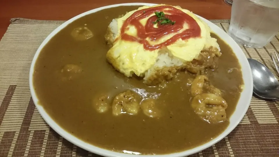 オムエビカレー|サイファさん