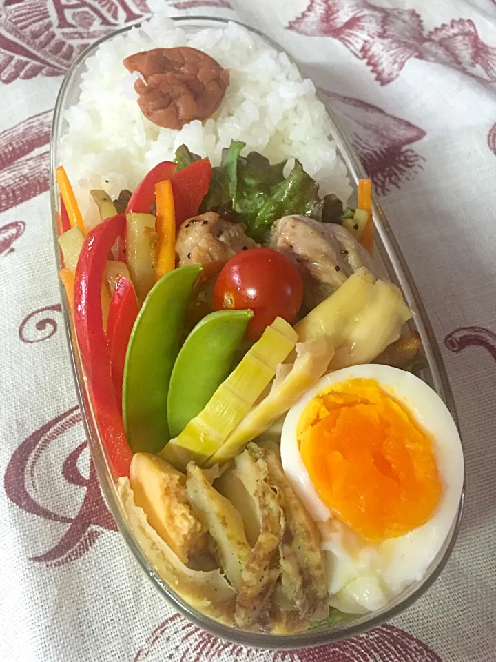 Snapdishの料理写真:お弁当❤︎日記☺︎2016.5.25.|yummy yummy yumingさん