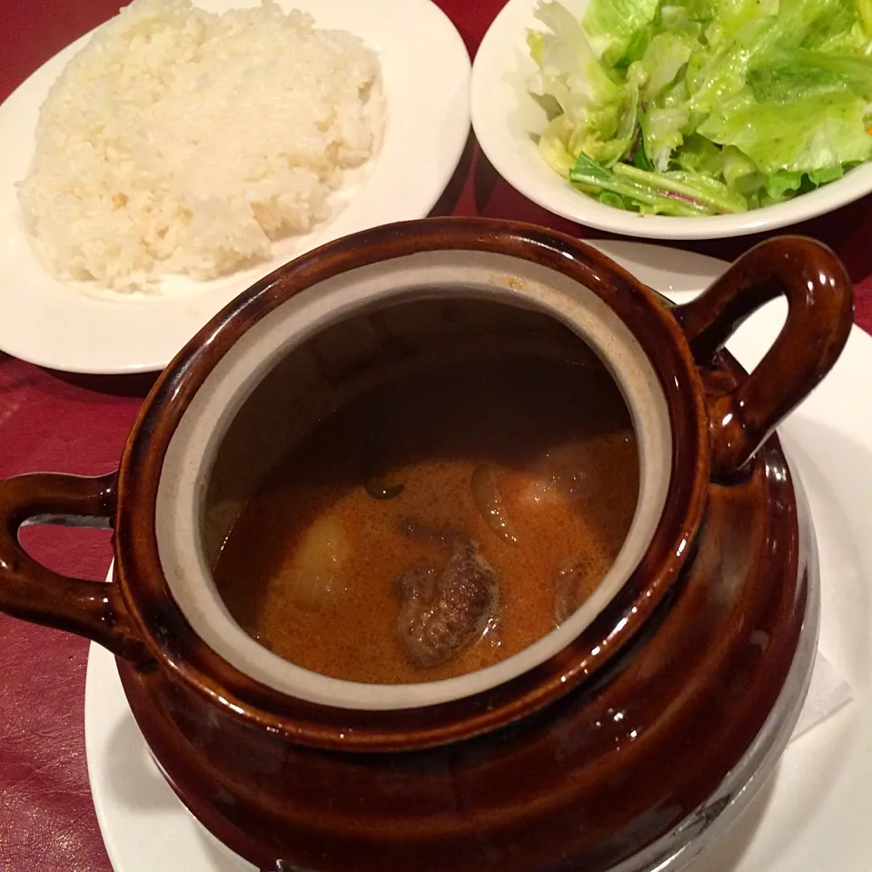 ココットカレー@紅花 別館(日本橋)|塩豚骨さん