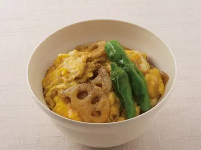 白井 操さんの[れんこんの卵とじ丼]|みんなのきょうの料理さん