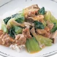 田口 成子さんの[豚薄切り肉とチンゲンサイの中国風蒸し煮]|みんなのきょうの料理さん