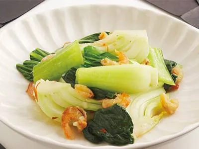 吉田 勝彦さんの[チンゲンサイと干しえびの炒め物]|みんなのきょうの料理さん