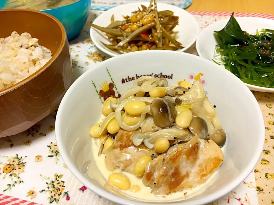 チキンのクリーム煮|あさみさん