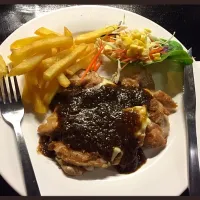 chicken chop with #cheese|tracy bongさん