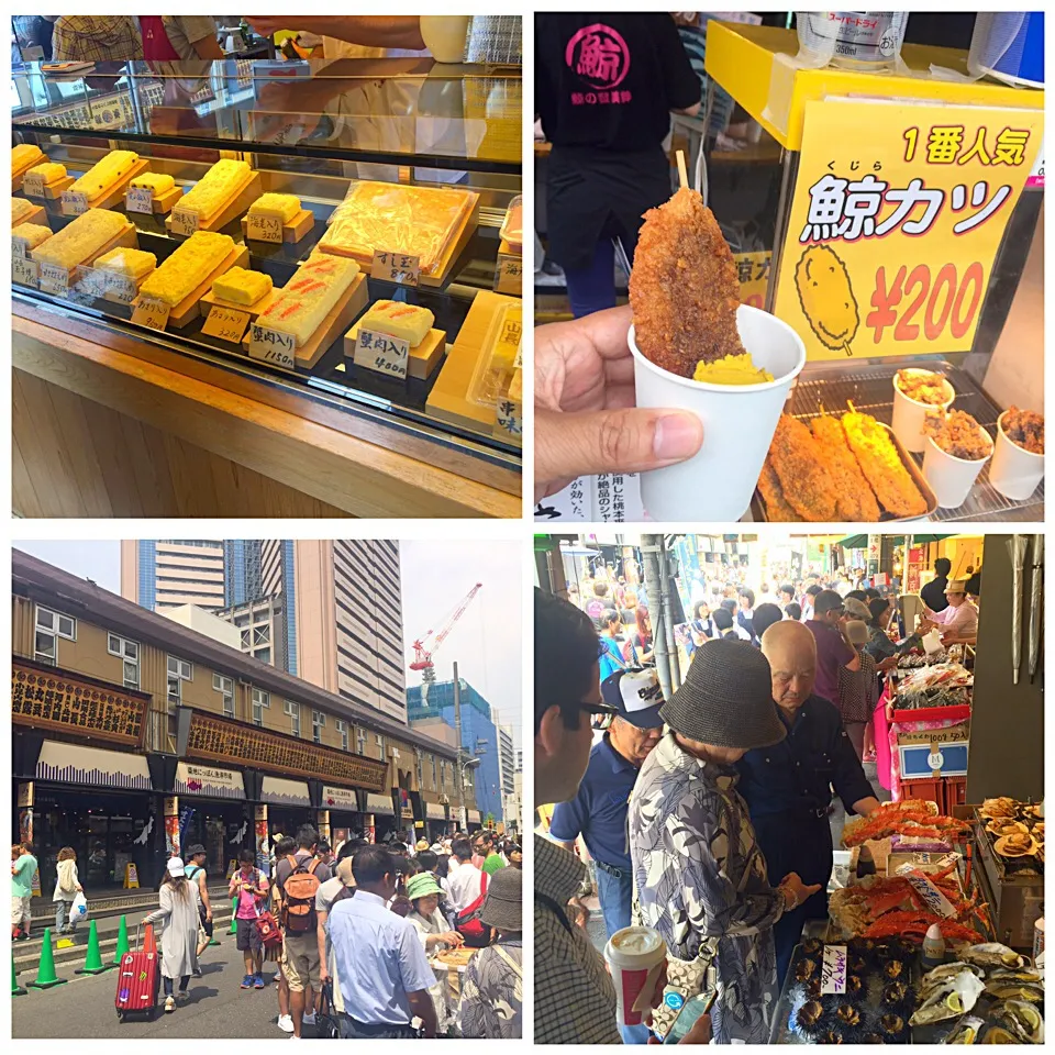 築地食べ歩き|肉大好きさん