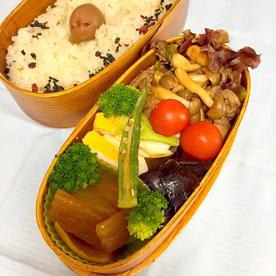 Snapdishの料理写真:5/26 中学男子のお弁当|おおけいさん