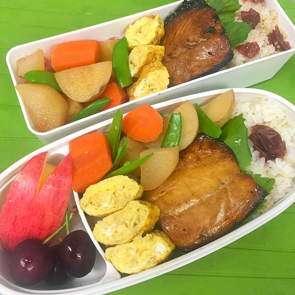 Snapdishの料理写真:😋本日のキヌア和弁当😋|moyukitaさん