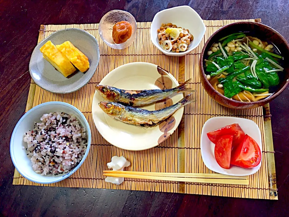 遅い日の朝ご飯|とりさんさん