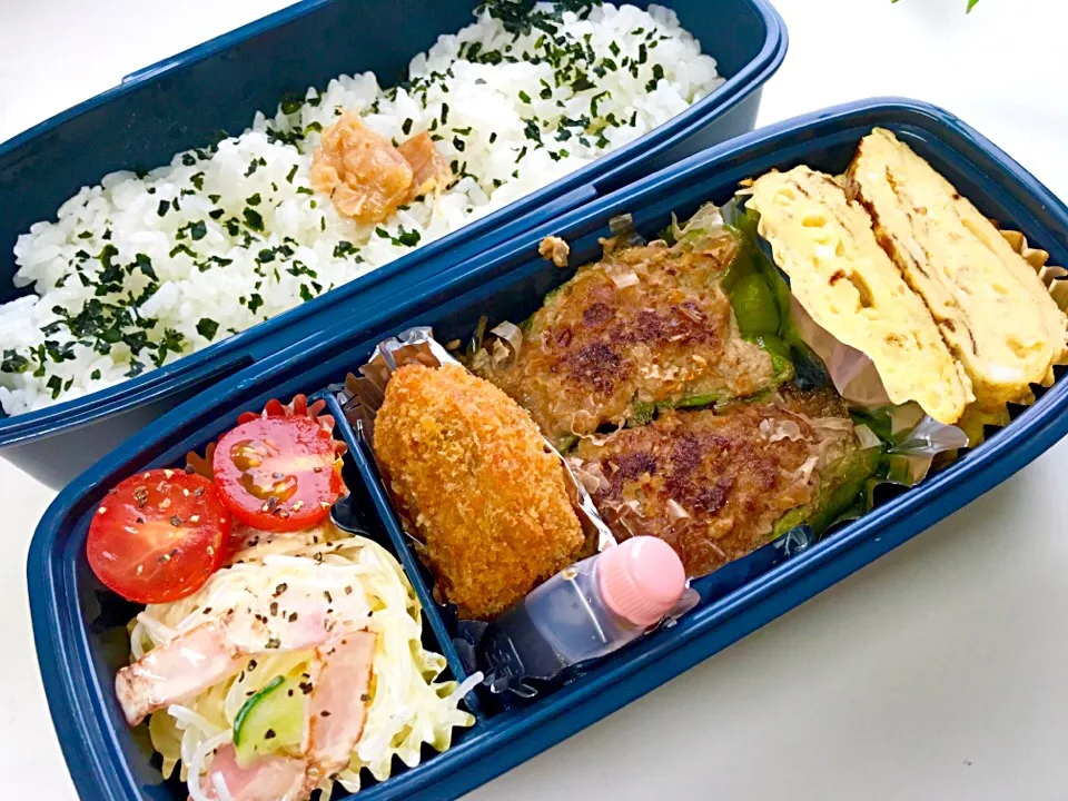 高校生弁当 ピーマン肉詰め|oreさん