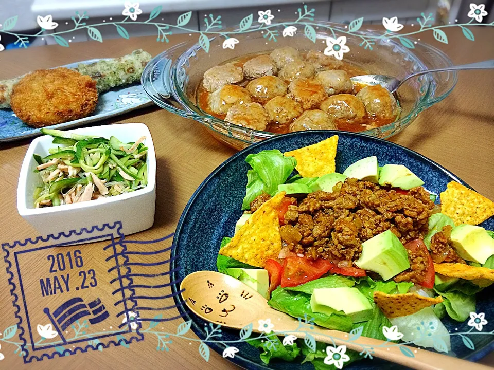 5/23の夕ご飯🍴|みきぴょん♪さん