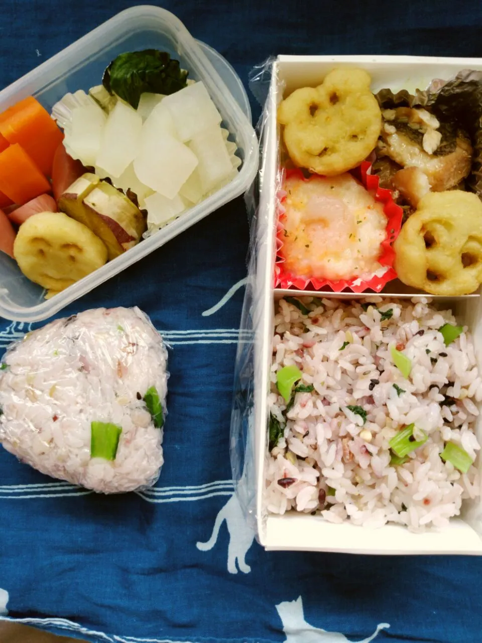 Snapdishの料理写真:今日の児童館弁当|トミーサクさん