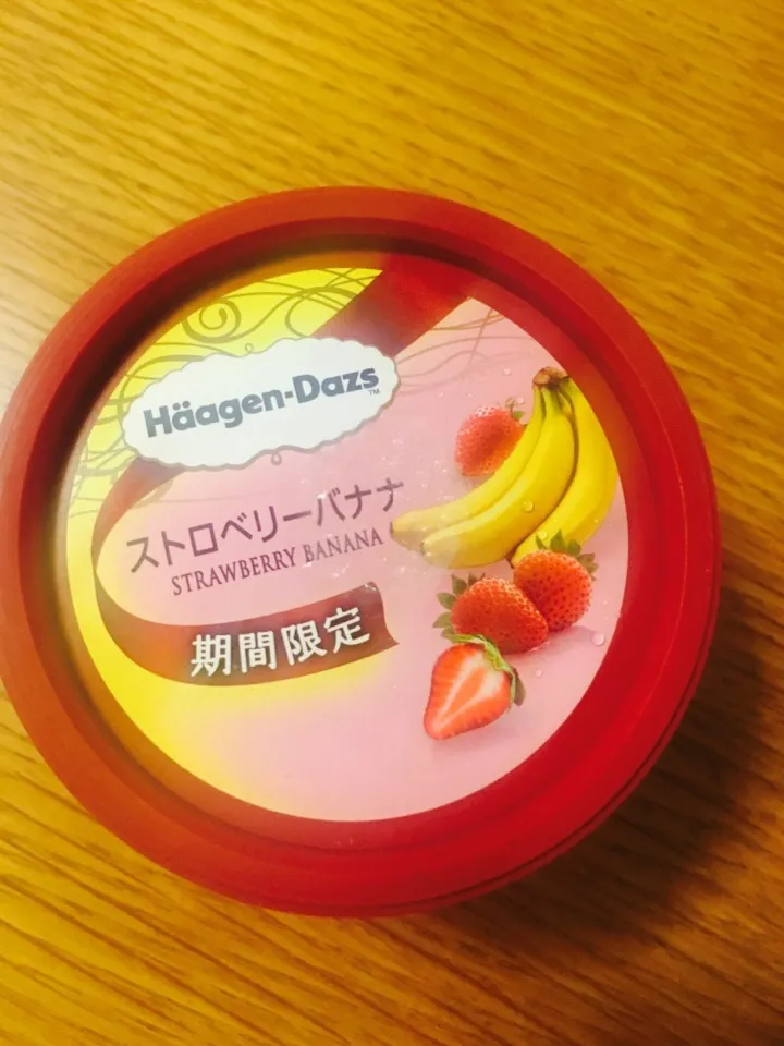 #haagendazs #ストロベリーバナナ|ぷぷぷさん