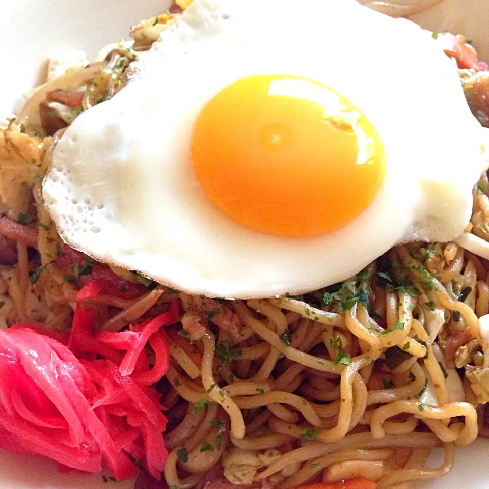 我が家の焼きそば率ったら高い❗️|こなちゅんさん