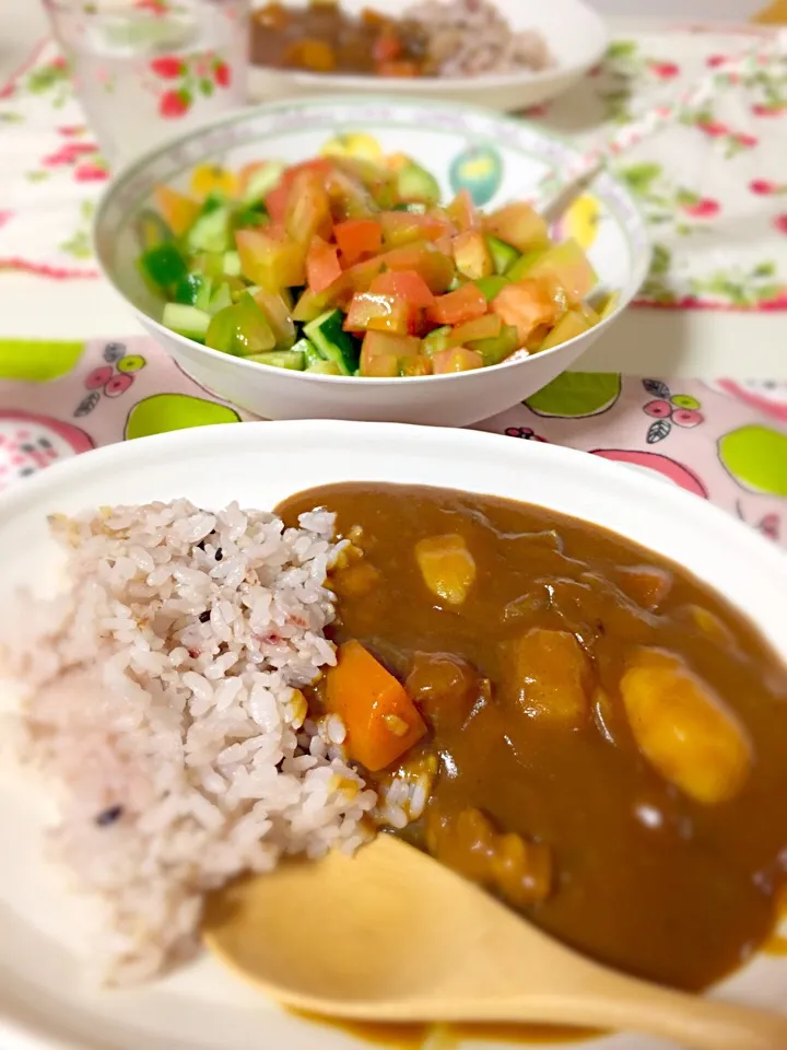 昨夜のカレー🍛|よこたんさん