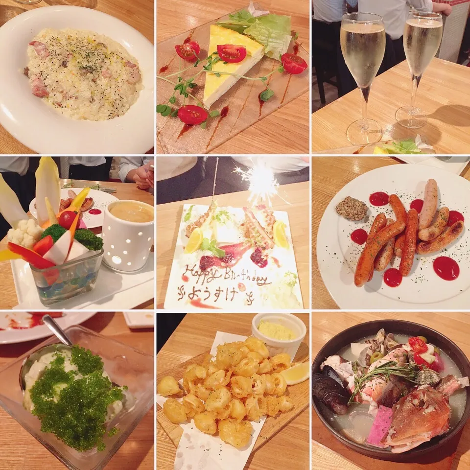 Snapdishの料理写真:㊗️はぴば👤🎂🍾🎊✨|leeさん