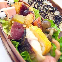 Snapdishの料理写真:高校生弁当|まる(*･ω･*)さん