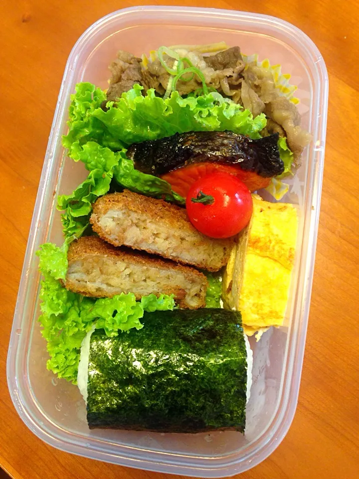 Snapdishの料理写真:5/26  お嬢お弁当‼️|みゆさん