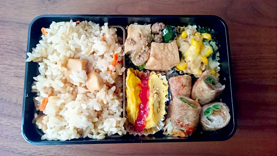 週末婚もあと少し。久しぶりのお弁当( *・ω・)ノ#お弁当|kanao3さん