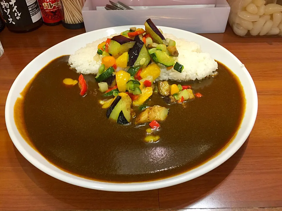 野菜カレー     博多阪急 ナイルカレー|shikadaさん