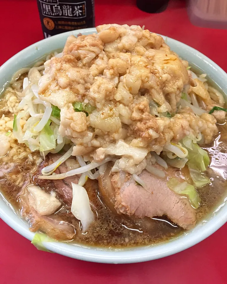 ラーメン二郎中山駅前店 子豚、ニンニク、カラメ、アブラマシマシ🐷|NOMU'S キッチン🍳さん