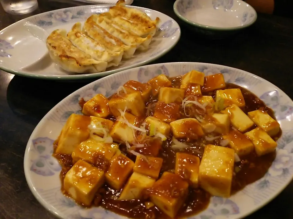 麻婆豆腐&餃子|kamekameさん