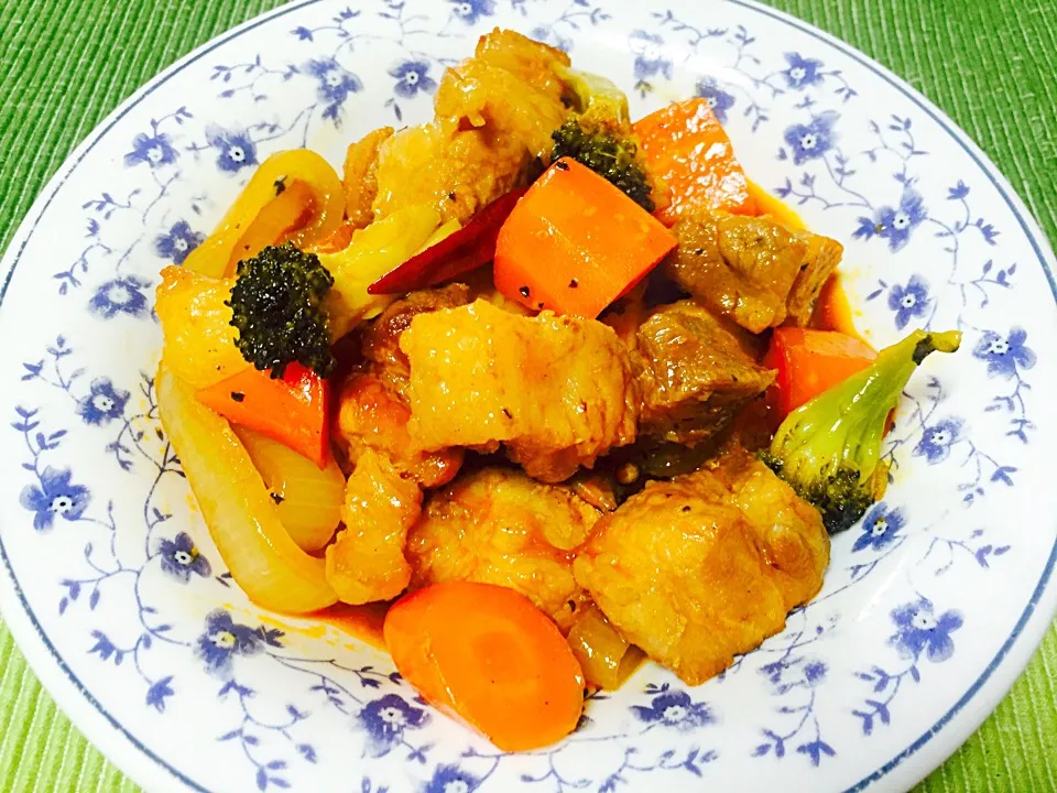 Sweet and Spicy Pork Dish|Jaimie Alvarezさん