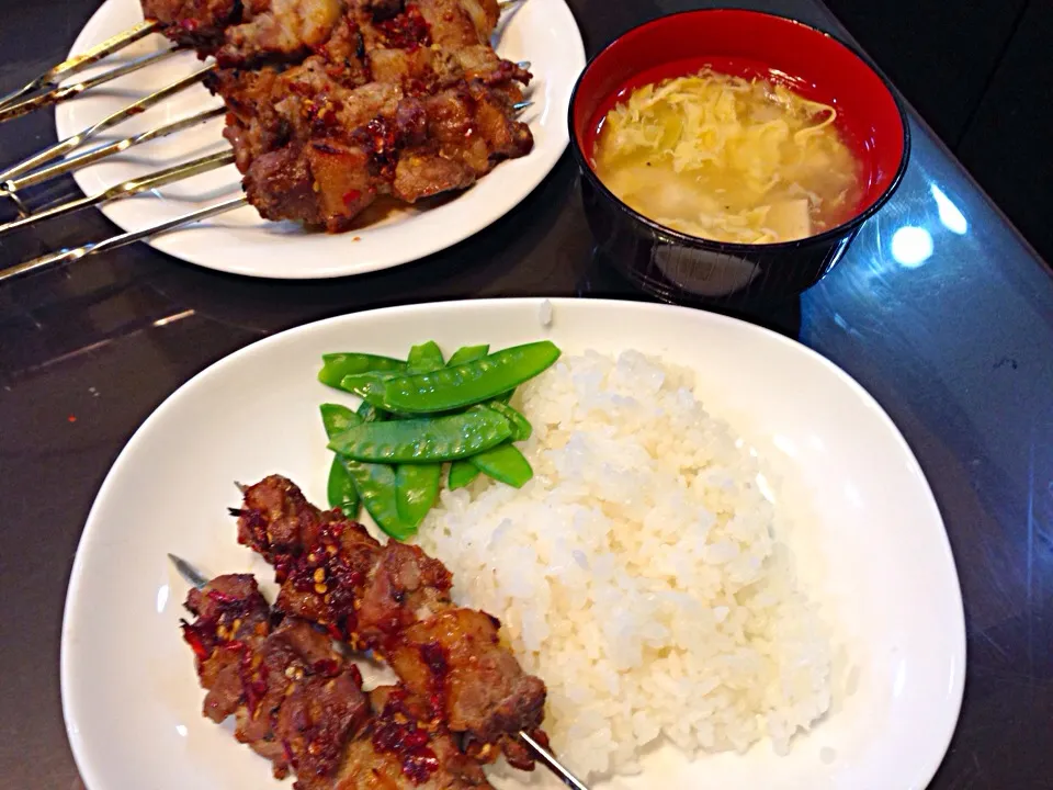 Today's Dinner ’ spicy Pork Satay'|viviさん