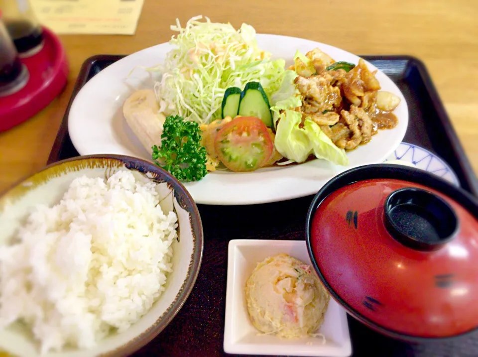 スタミナ定食|まさま〜ささん