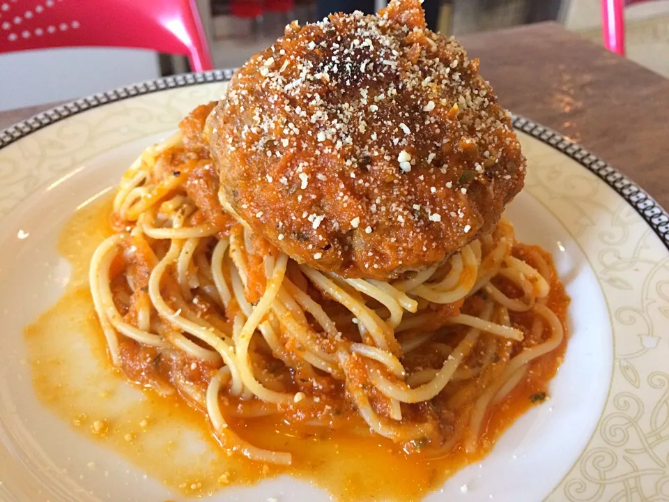 Spaghetti meatball @ Niche|Ong Sor Fernさん