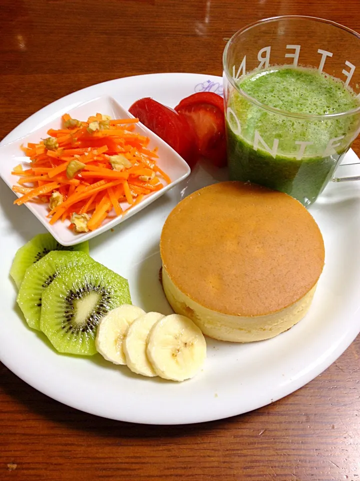 パンケーキの朝ごはん|まりっちさん