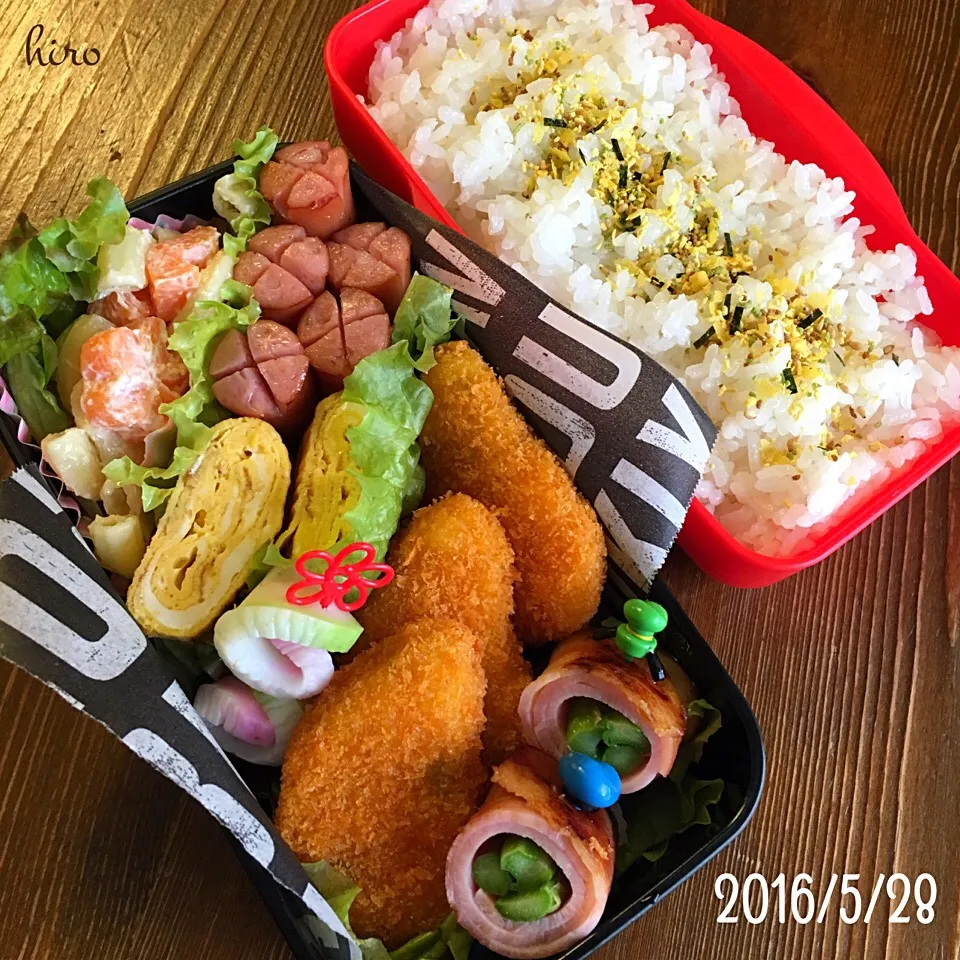 中2男子弁当|ヒロさん